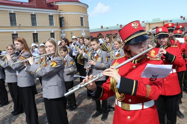 Праздник «День города» в Петропавловской крепости