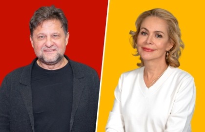 Двое на скамейке