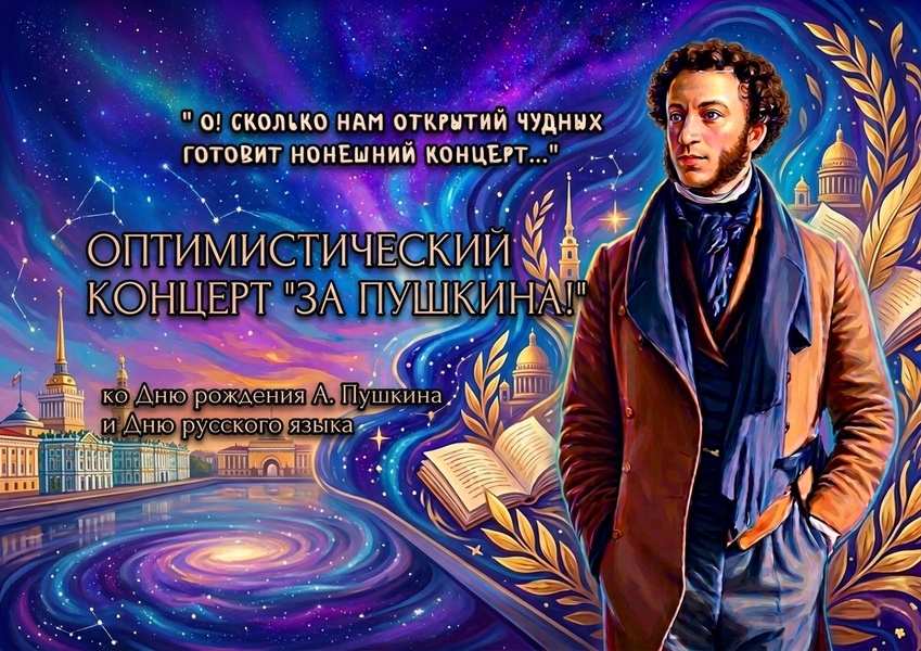 Оптимистический концерт "За Пушкина! "