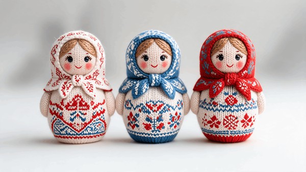 В хороводе кукол России
