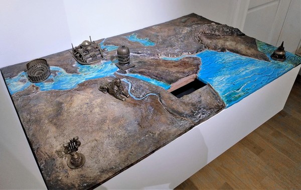 Музейный натюрморт «Макет путешествий. Цейлон»