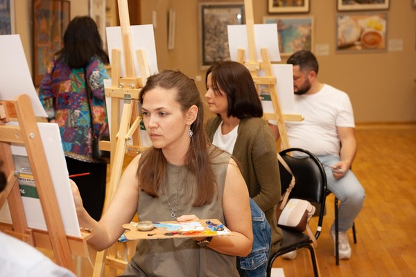 Мастер-класс «Весенний плакат в советском стиле»