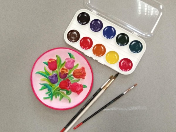 Мастер-класс «Букетов тюльпанов»