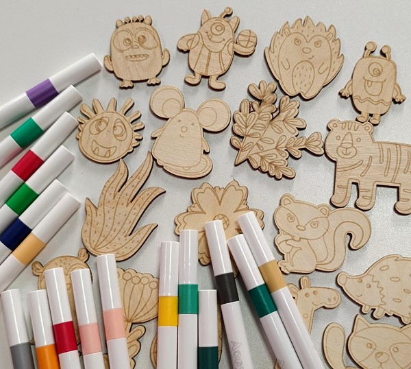 Мастер-класс «Яркие значки»