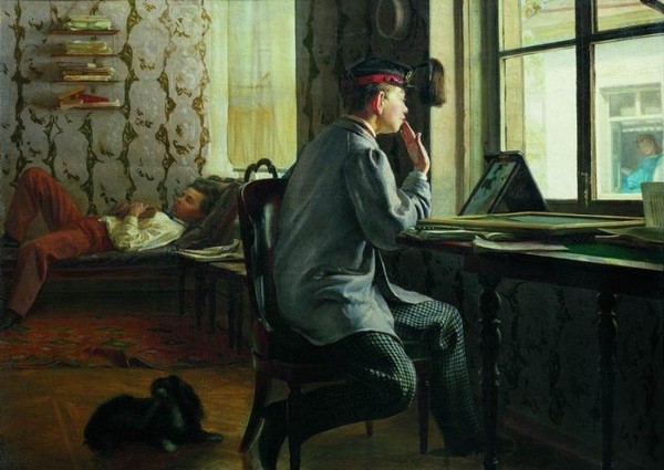 Искусствоведческий лекторий «История создания картины И. Репина «Приготовление к экзамену»