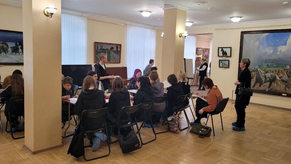 Арт-практикум «Звездное небо в живописи: созвездия»