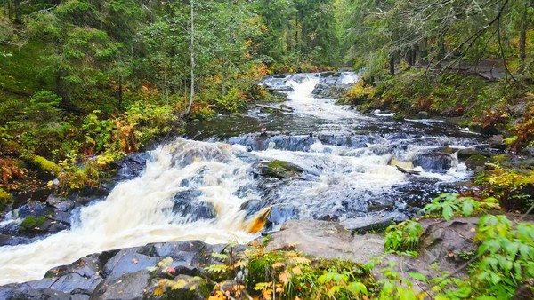 Природные сокровища Карелии: четыре водопада и однодневное плавание на ладье среди ладожских шхер