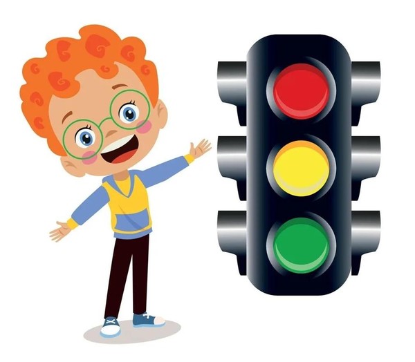 «Светофор друг пешехода, он стоит у перехода»