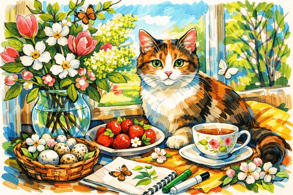 Мастер-класс «Май. Штудии. Анималистический рисунок»