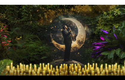 Магия свечей. Джаз на луне. Fly me to the moon