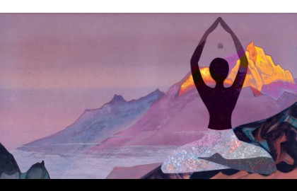 Йога в живых полотнах Рериха «Путь в Шамбалу»