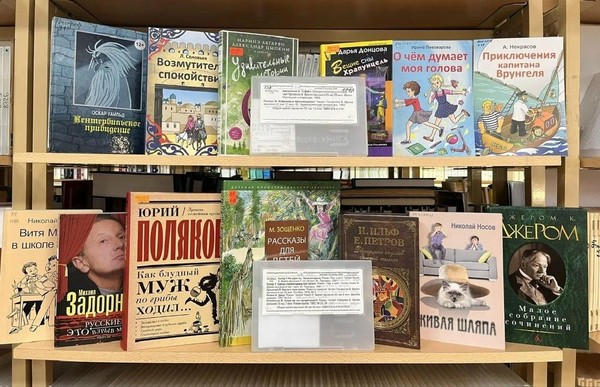 «Юмор на книжной полке»