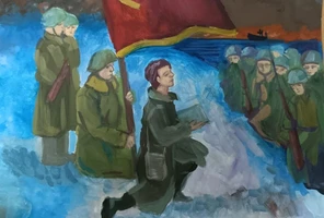 Выставка «Великая Отечественная Война глазами детей»