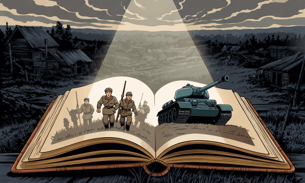 Литературный вечер «И только книга оживит события военных лет»