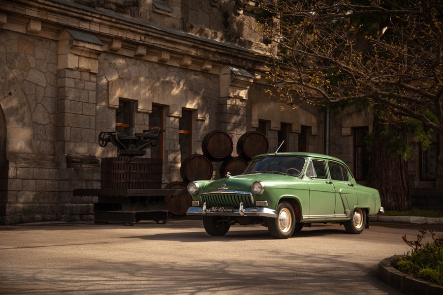 Выставка Ретро автомобилей в Массандре