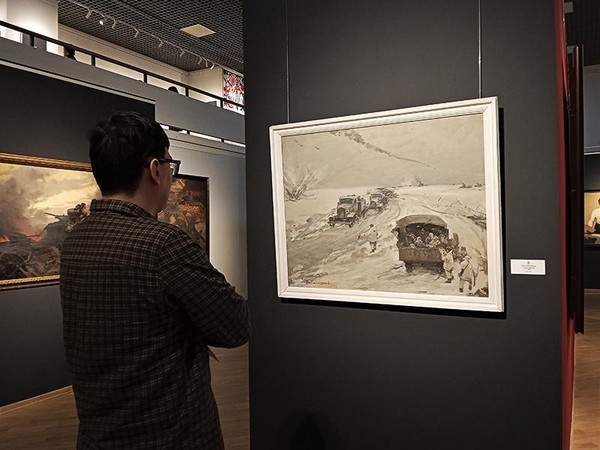 Беседа в экспозиции «Военные художники»