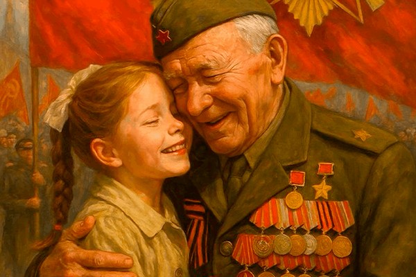 Выставка картин «Спасибо деду за победу!»