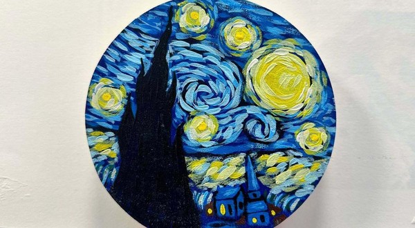 Мастер-класс «По следам Ван Гога»