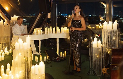 Магия свечей. Ella Fitzgerald. Джаз на крыше