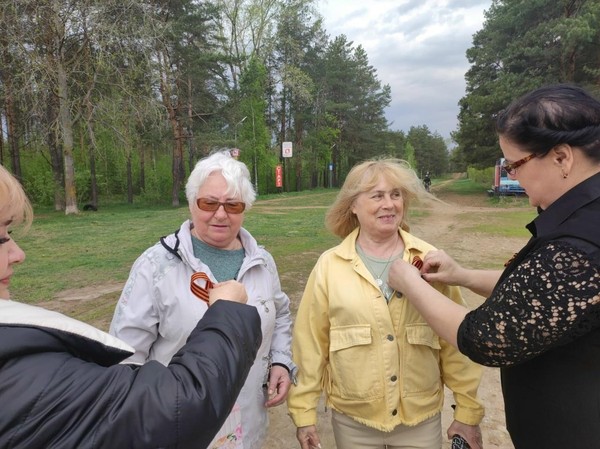 Всероссийская акция «Георгиевская ленточка», посвященная 81-годовщине Победы в Великой Отечественной войне 1941-1945 г.г