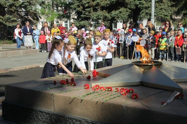 Акция «Живая память» у Монумента Вечной Славы