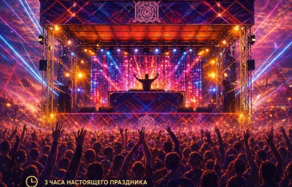 Дискотека 90-ых + 00-ых (лучшие танцевальные и караоке хиты) опен эир