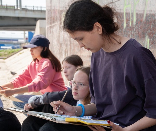 Летний пленэр для подростков