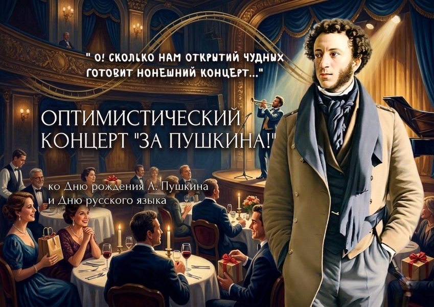 Концерт «ЗА ПУШКИНА!»