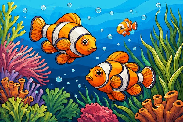 Мастер-класс «Подводный мир»