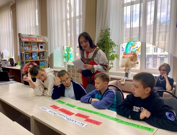 «Так бывало в старину: обычаи и традиции русского народа»: фольклорные посиделки