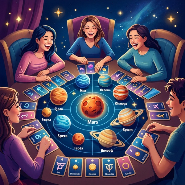 Настольная игра «Как выбрать своего мужчину: планетарная психология»