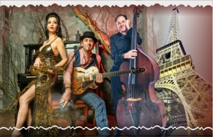 Jazz Paris во дворце на Невском. Трио Лады Поповой. Хиты Франции в стиле Джаз: ретро вечеринка с фуршетом