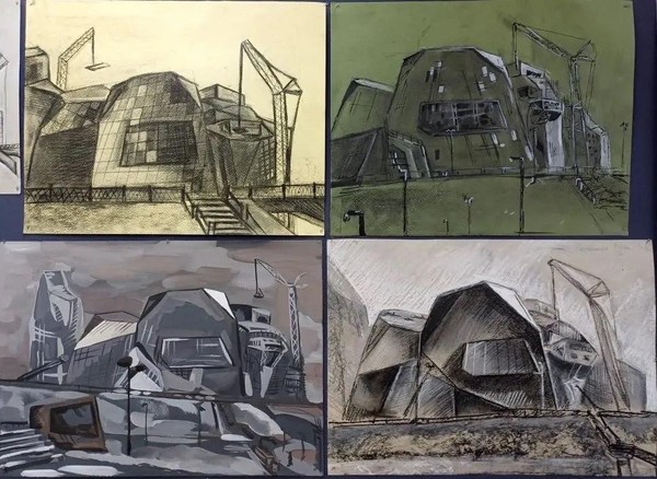 Выставка «Зарисовка индустриального пейзажа»