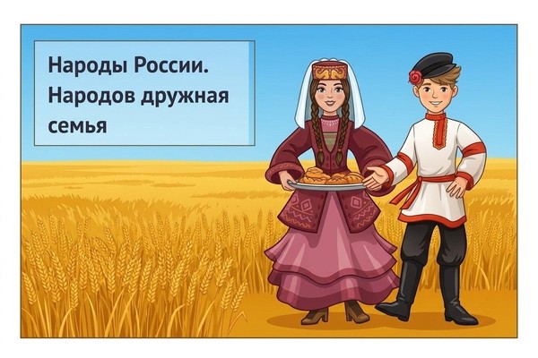 Интерактивная программа «Народы России большая семья» для пришкольных лагерей