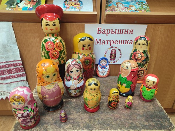 Выставка «Барышня Матрешка»