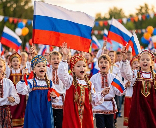 «Родина-мать!» – патриотическое мероприятие для детей, посвященное Дню России