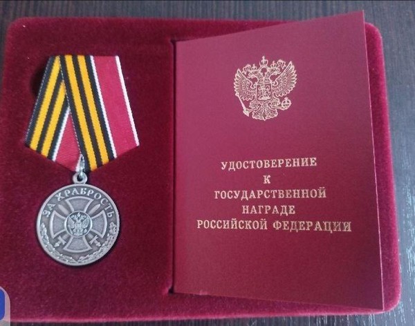 Тематическая беседа «Медаль за храбрость»