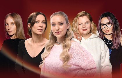 Большой девчачий стендап
