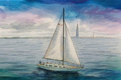 Рисуем в море – приключение на парусной яхте