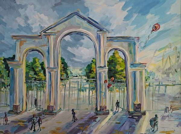 Выставка выпускницы Софьи Оставновой