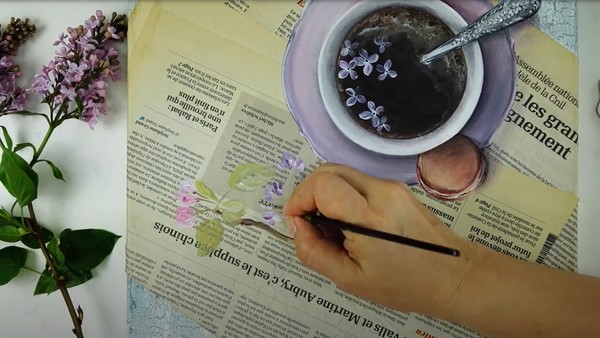 Мастер-класс «Миксмедийная картина»