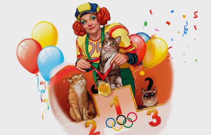 Театр кошек Куклачева «Приключения котов чемпионов» при участии Екатерины Куклачевой