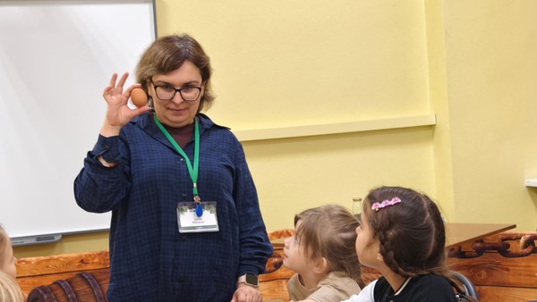 Семейное занятие «Тайны яйца»