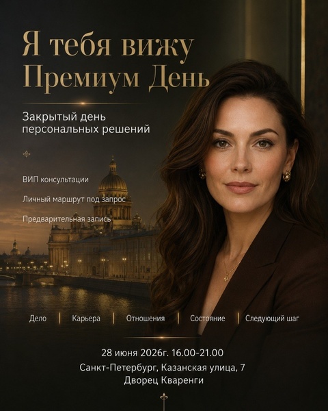 Я тебя вижу: День персональных решений