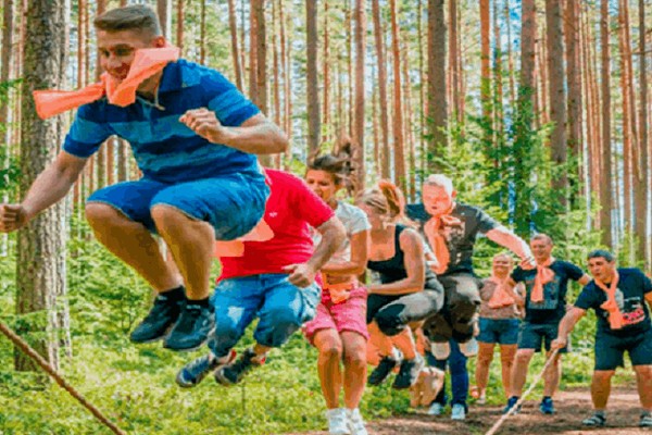 Семейные игры: мама, папа, я спортивная семья
