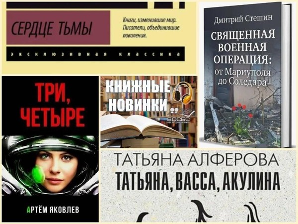 Рубрика «Книжные НОВИНКИ»