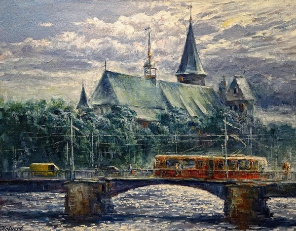 «Художник и город». Калининград глазами художника Михаила Новикова. Открытие выставки