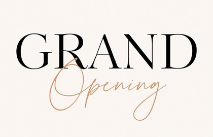 Grand Opening