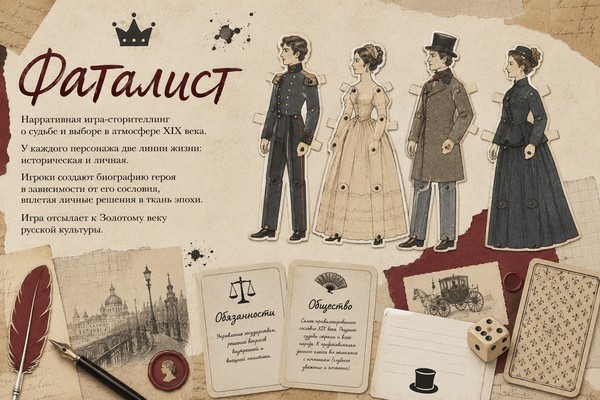 Игра-сторителлинг «Фаталист»