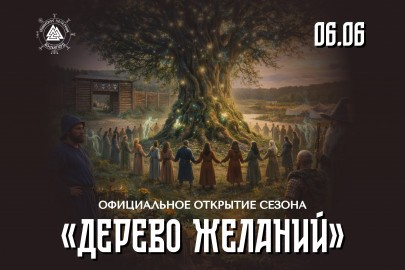 Официальное открытие сезона в парке «Земля Легенд» – «Дерево Желаний»